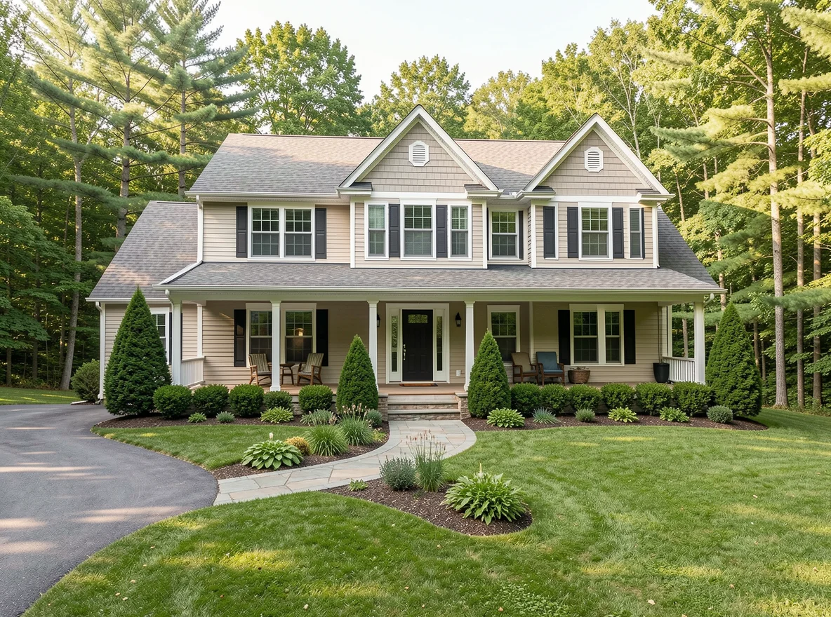 Mountain home exterior in Hawley