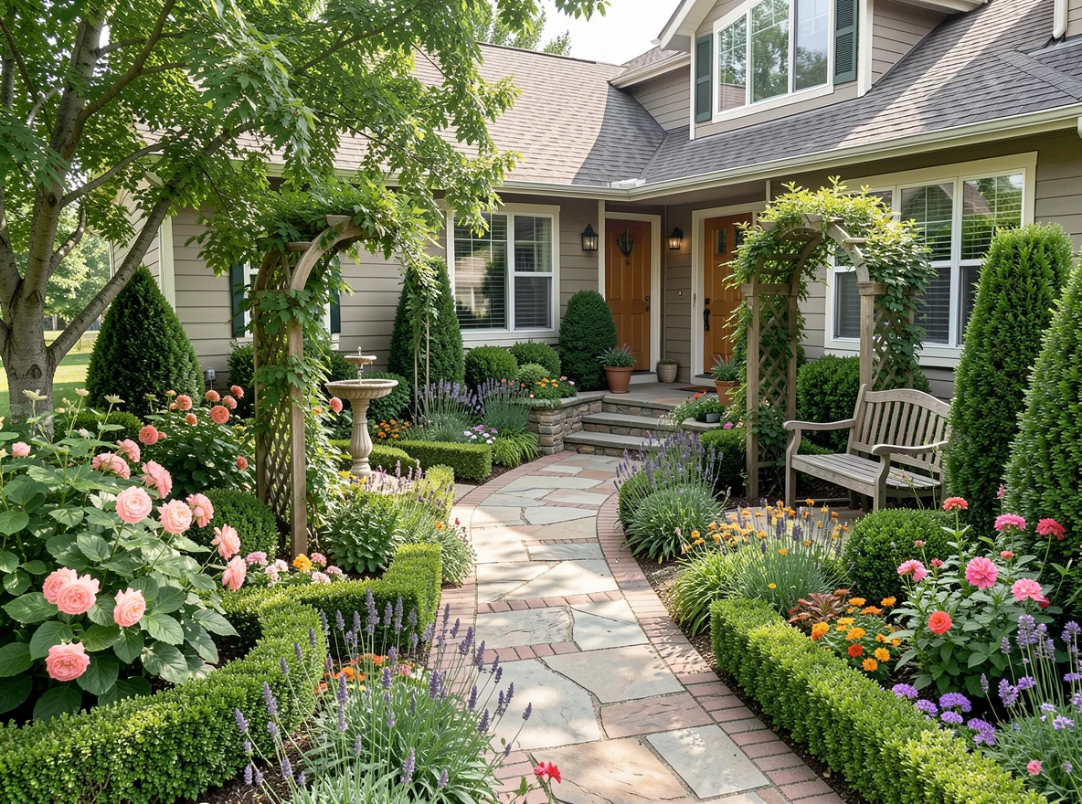 Boise home with polished curb appeal