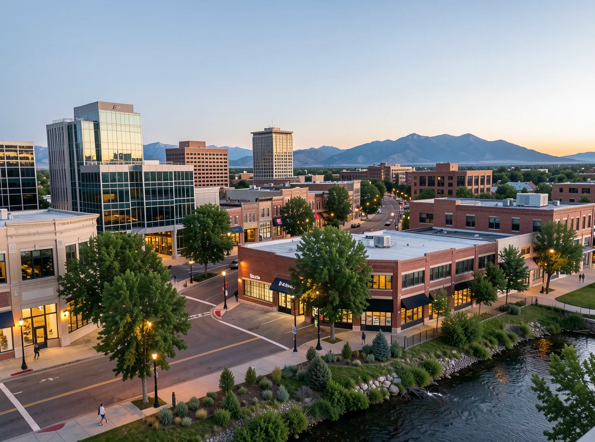 Downtown Star, Idaho streetscape