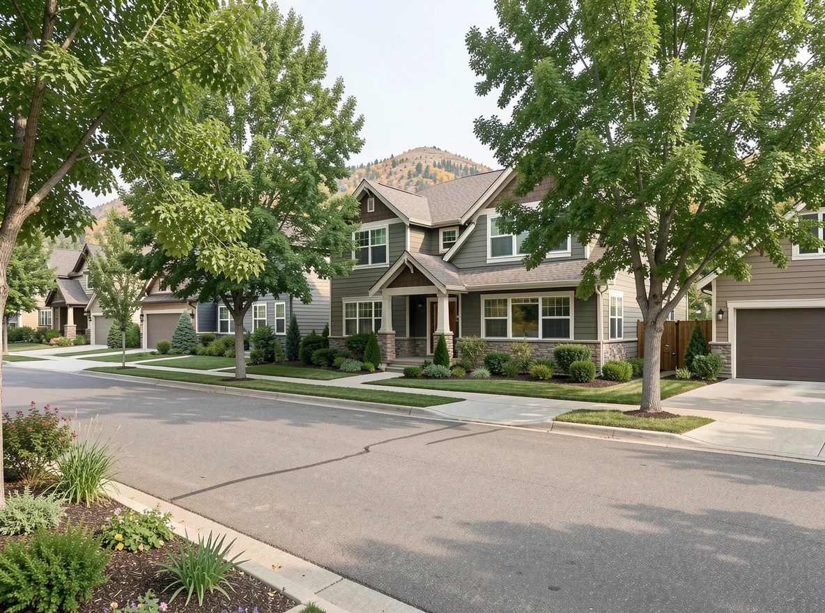 Boise neighborhood homes