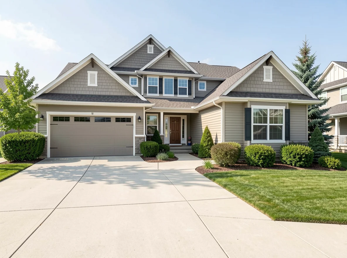 Prepared home exterior in Nampa