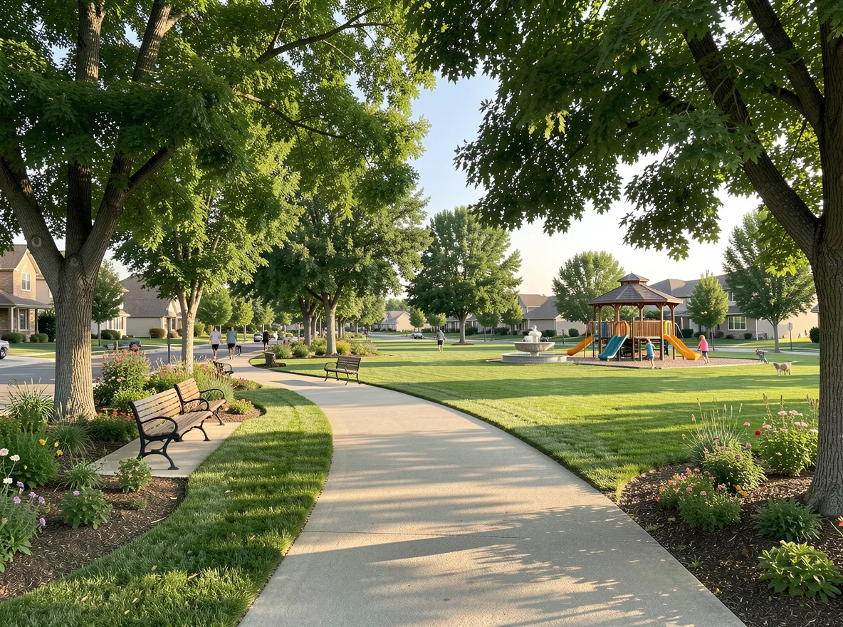 Neighborhood park in Star, Idaho
