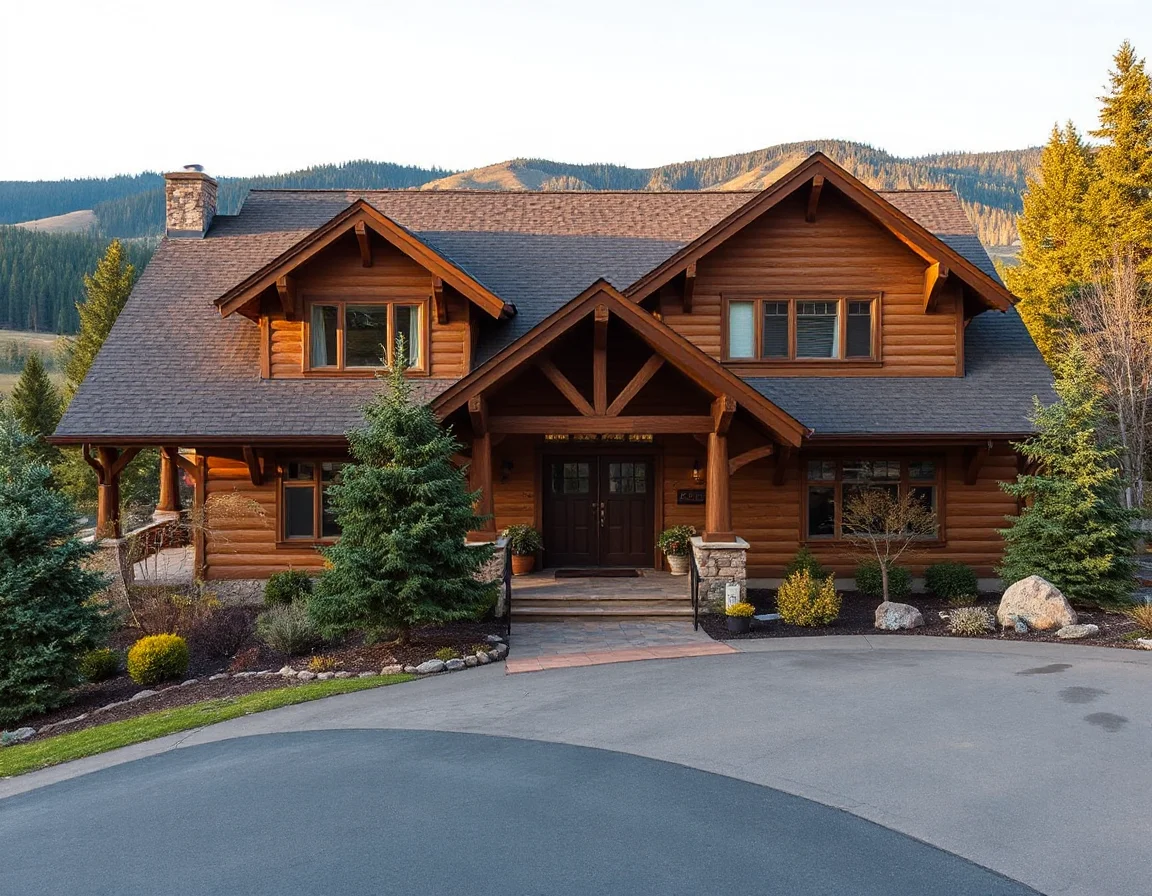 Rustic mountain home near Libby Montana