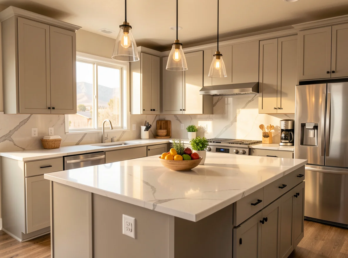Freshly updated kitchen in a Carson City home