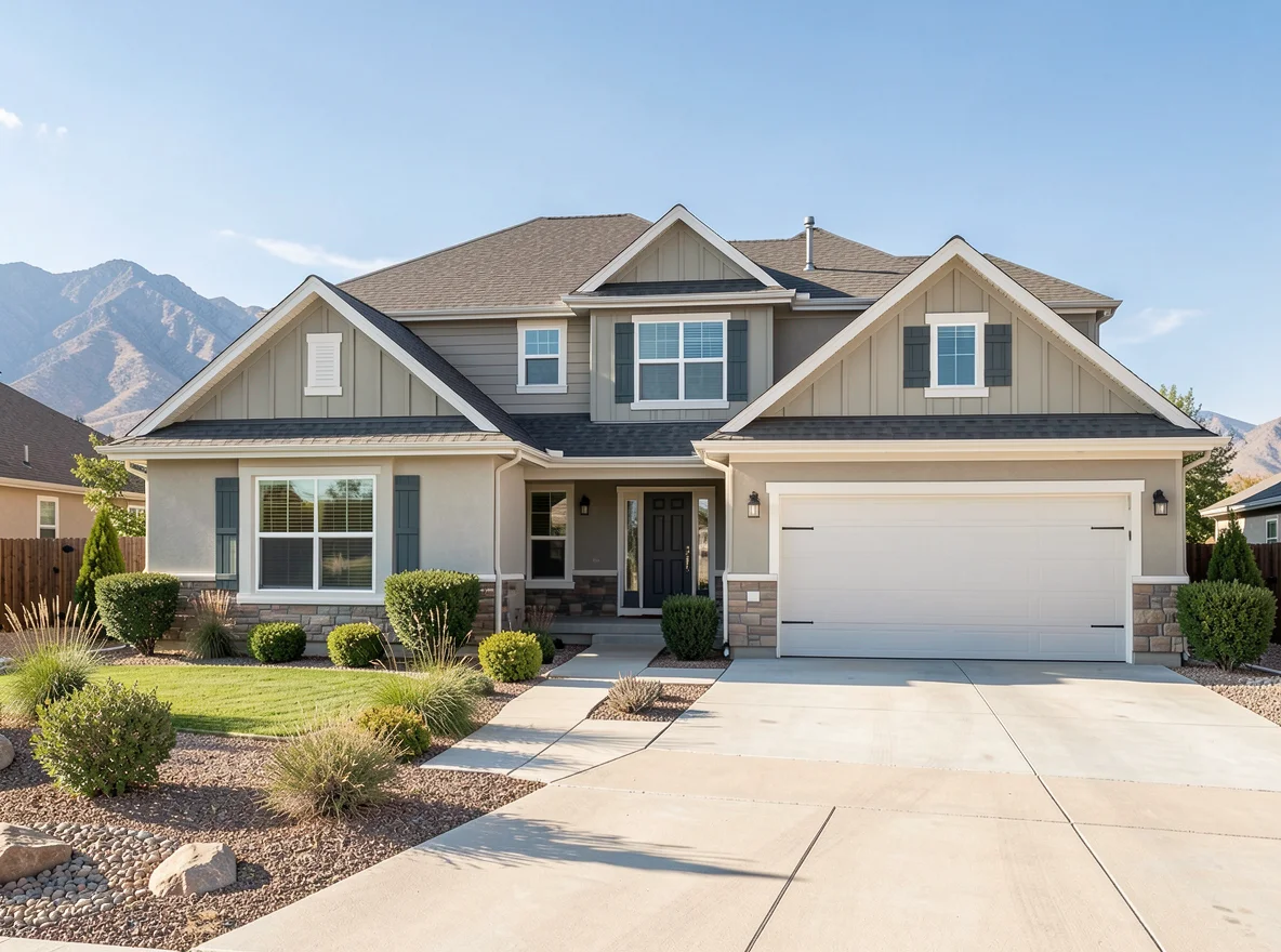 Updated Carson City home exterior with strong curb appeal