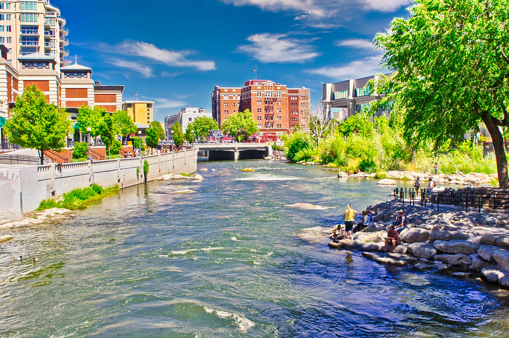 Trail and outdoor recreation setting in Reno