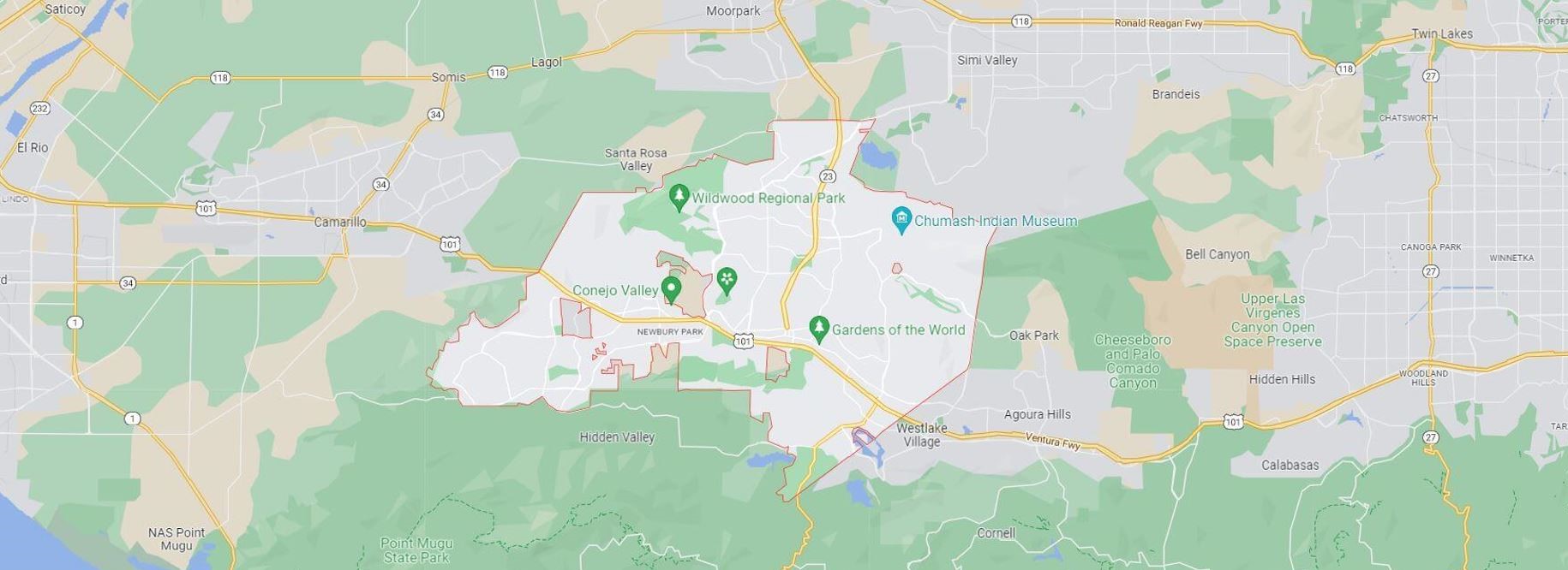 Agoura Hills map