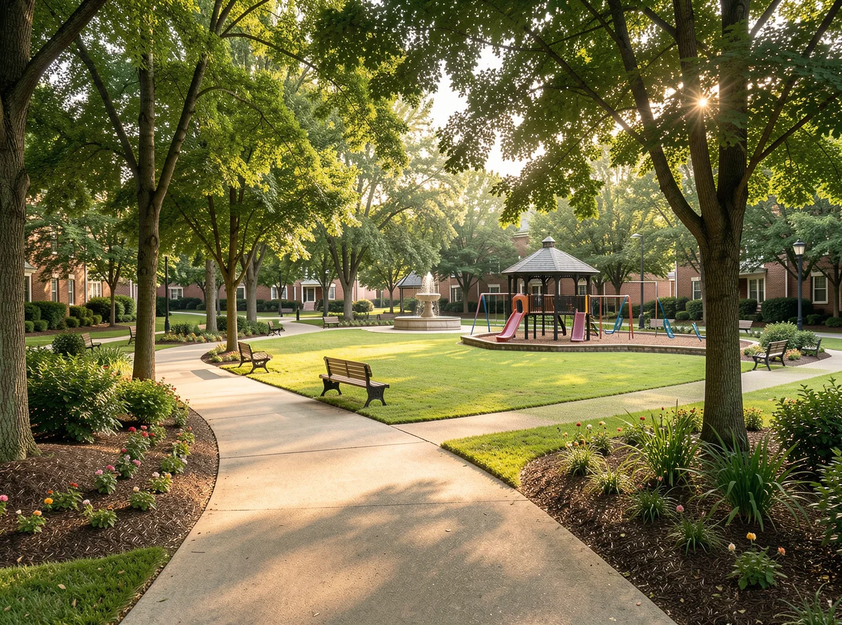 Neighborhood park in Fayetteville
