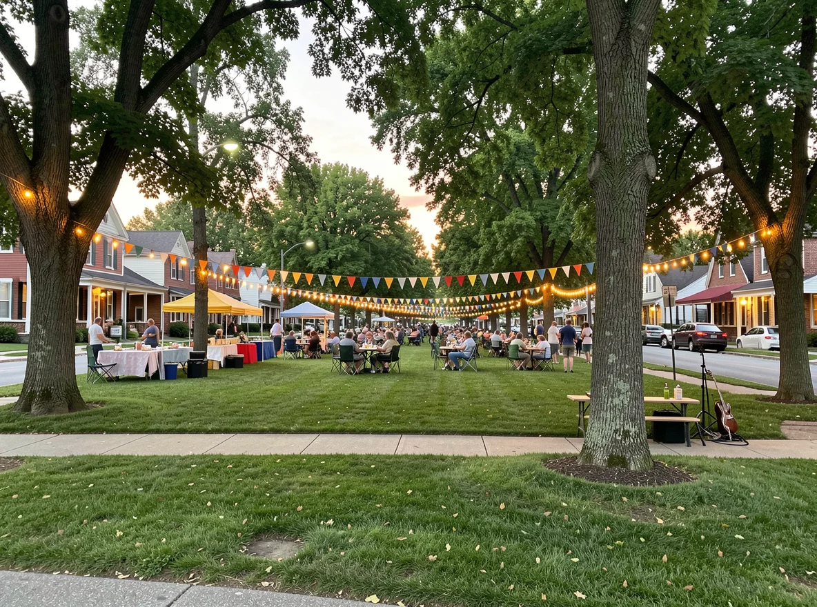 Community scene in Festus
