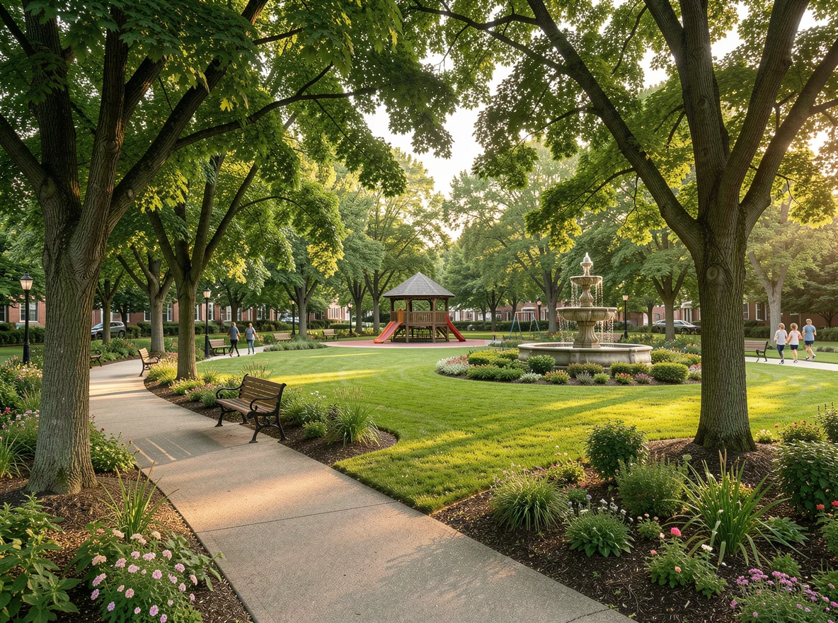 Neighborhood park in Lincoln
