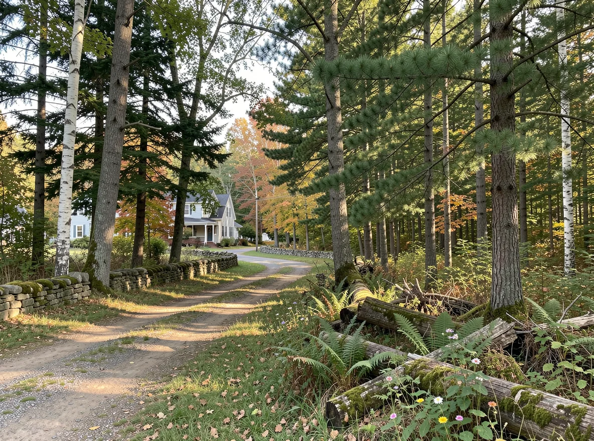 Wooded setting in Burrillville