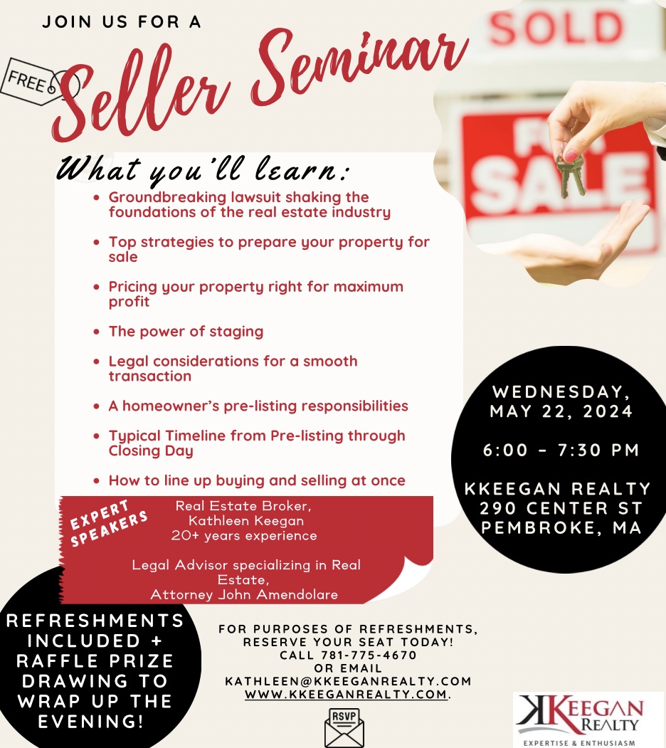 Free seller seminar May 22 2024