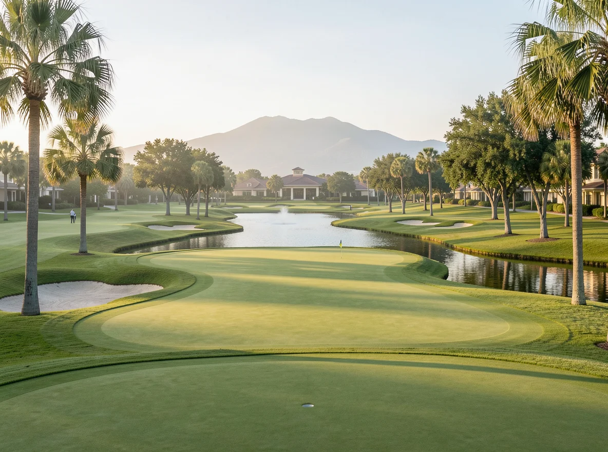 Golf course in Lake Nona