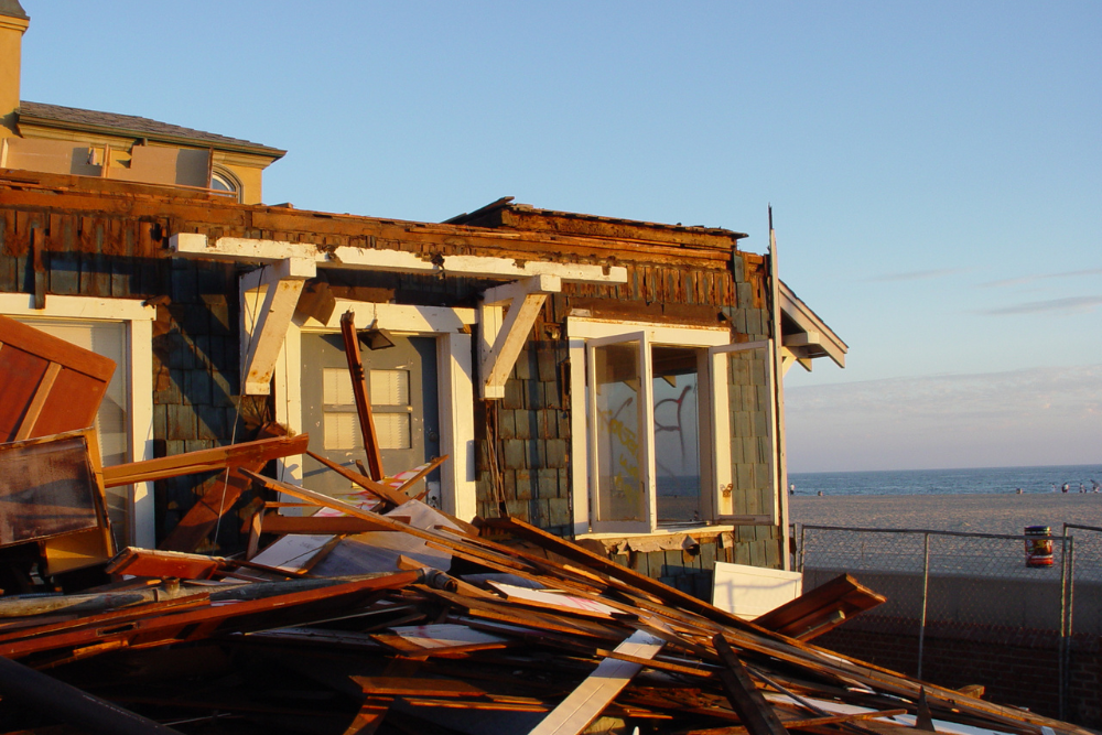 Storm-Damage-House-After-Hurricane Storm Damage House After Hurricane