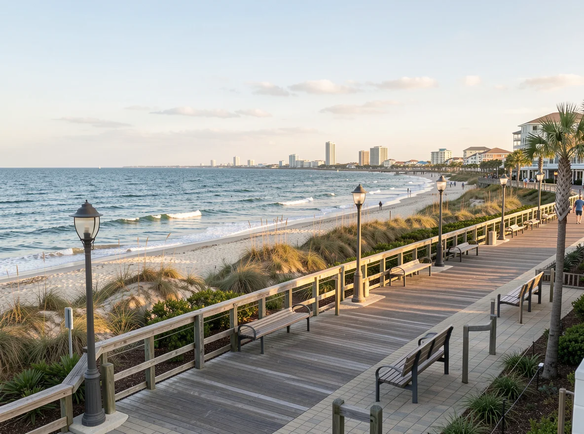 Oceanfront view in Myrtle Beach