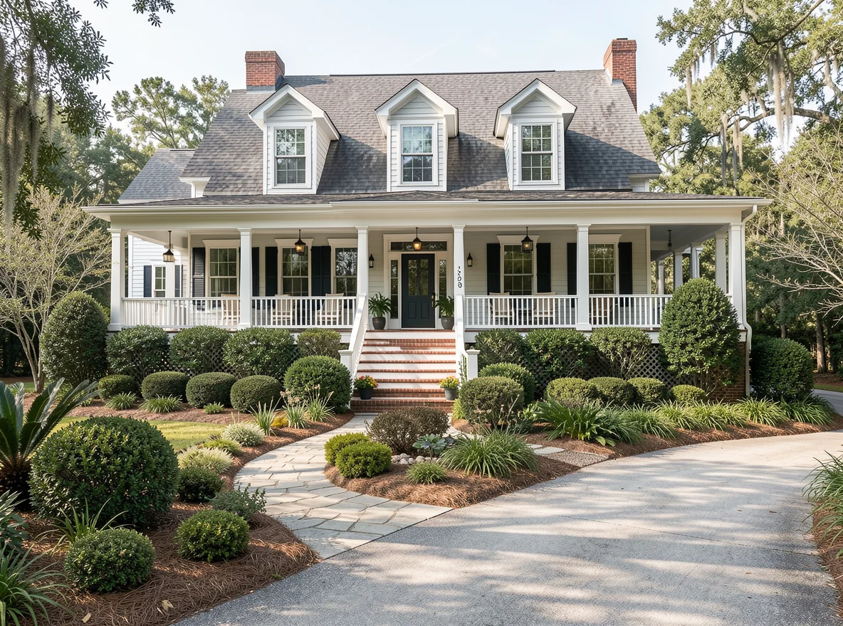 Lowcountry home exterior in Georgetown