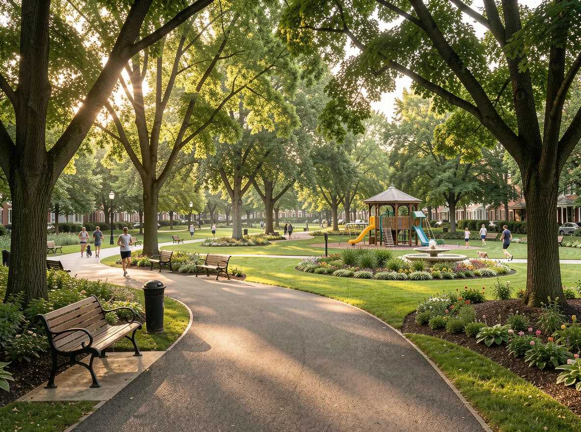 Neighborhood park in Northeast Philadelphia