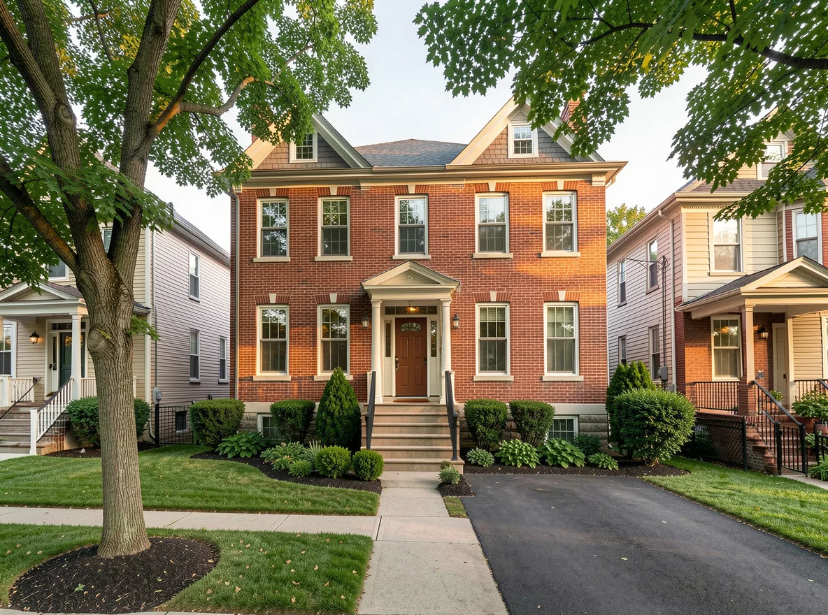 Philadelphia residential home exterior
