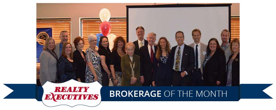 Realty Executives Santa Clarita - Brokerage of the Month