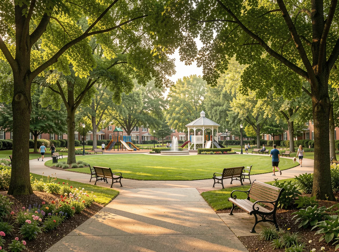 Neighborhood park in Brentwood