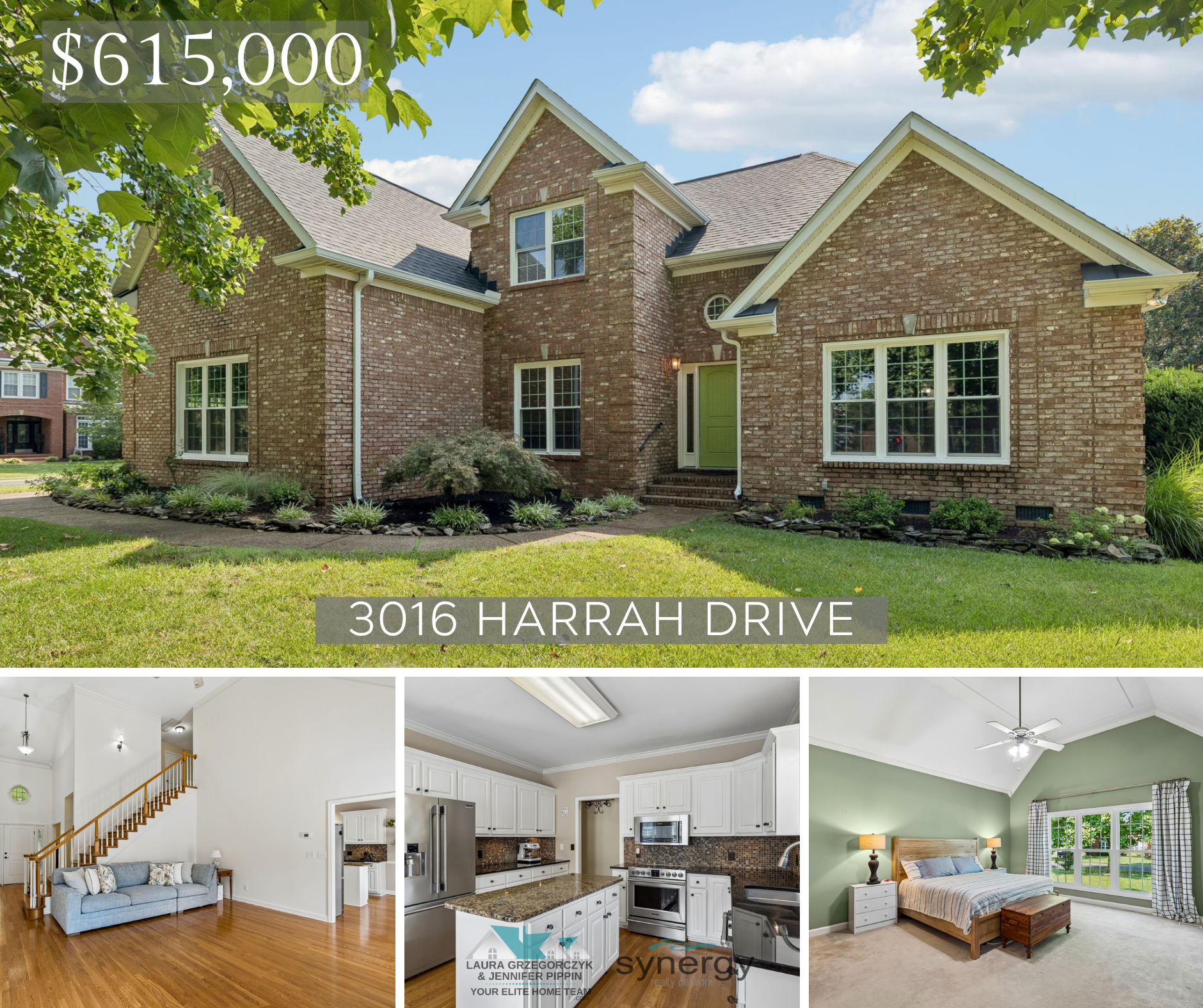 3016 Harrah Dr Spring Hill TN - Williamson County Home for Sale Listed by Your Elite Home Team: Laura Grzegorczyk and Jennifer Pippin 3016 Harrah Dr Spring Hill TN home for sale, Williamson County, Your Elite Home Team