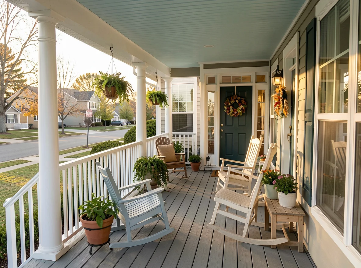 Front porch and curb appeal that support strong pricing