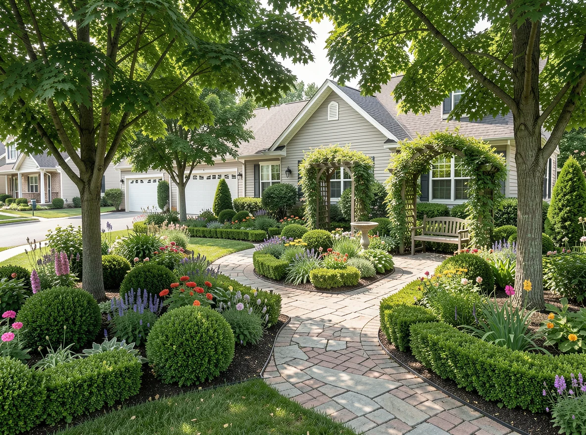 Well-maintained yard and exterior improvements for home efficiency