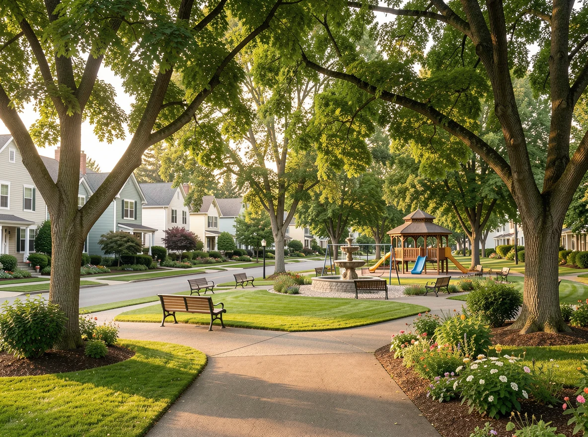 Residential neighborhood in Centralia