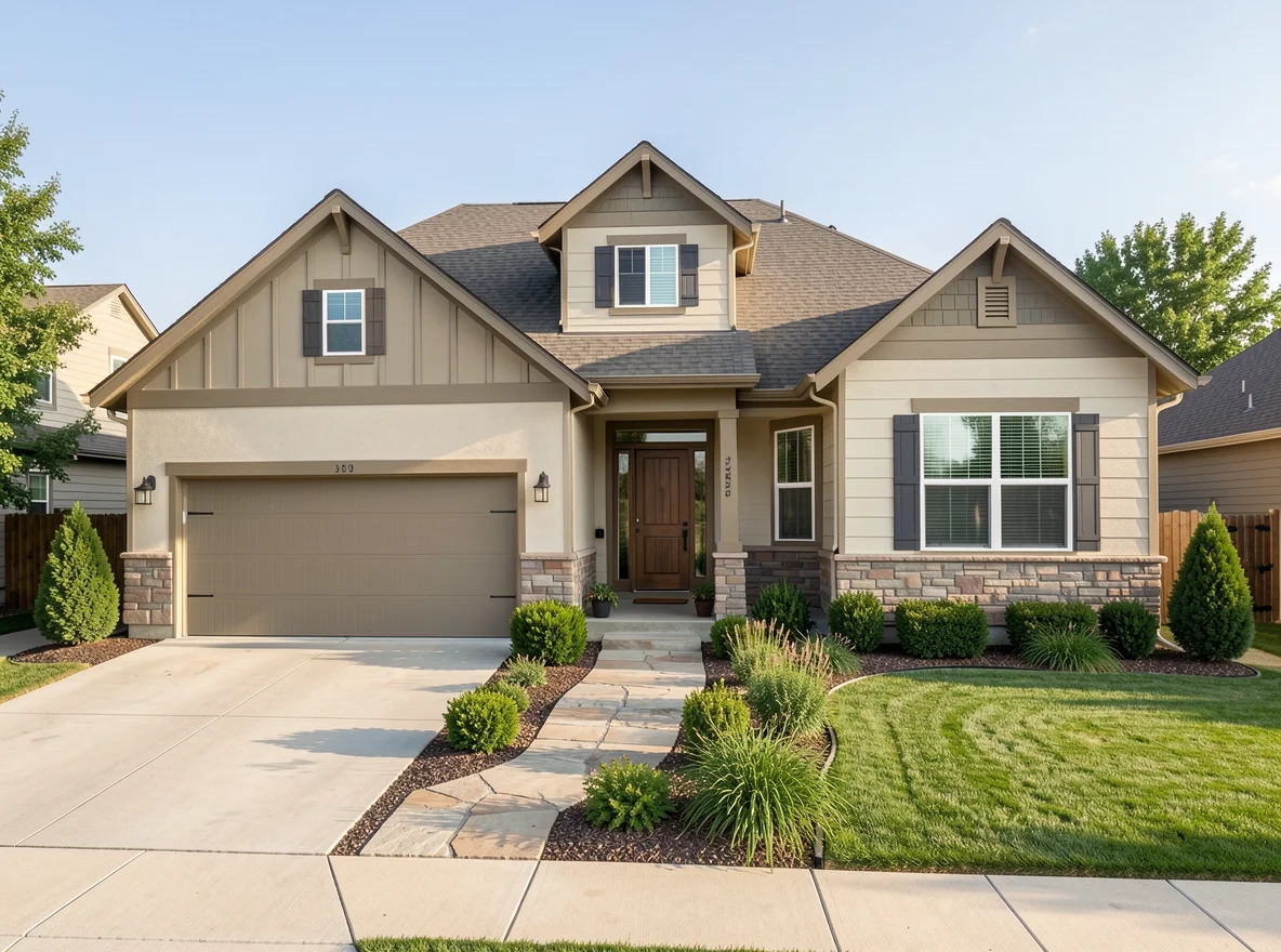 Affordable home exterior in Pueblo