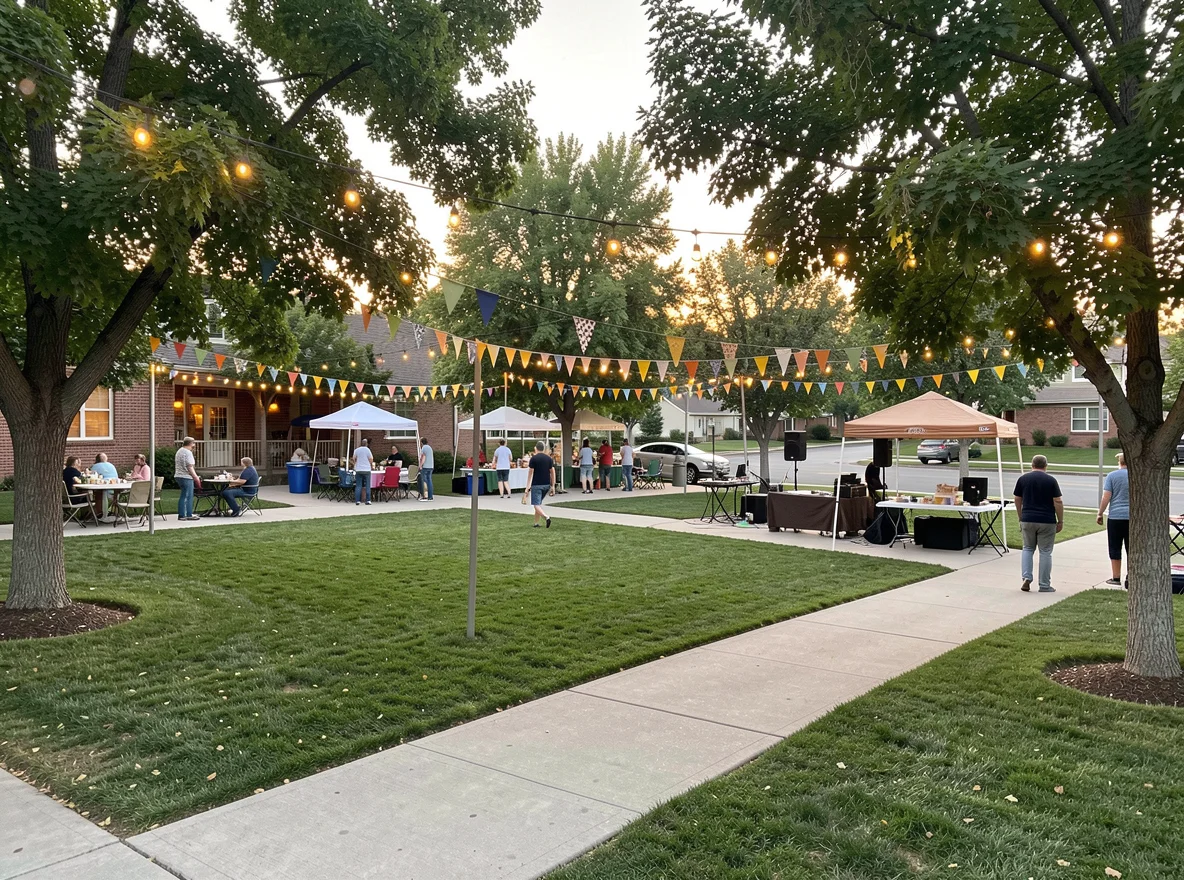 Community setting in Pueblo with open space and neighborhood atmosphere