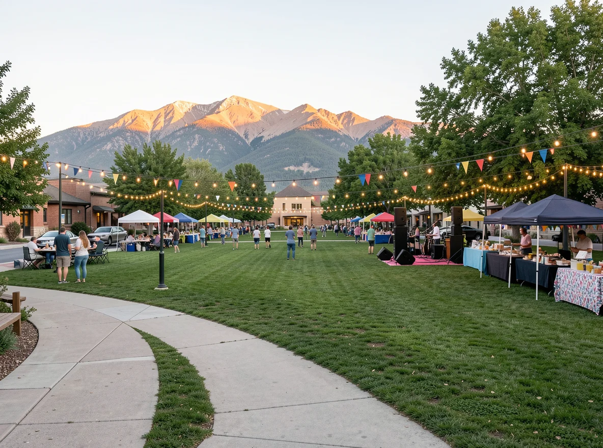 Community park in Pueblo