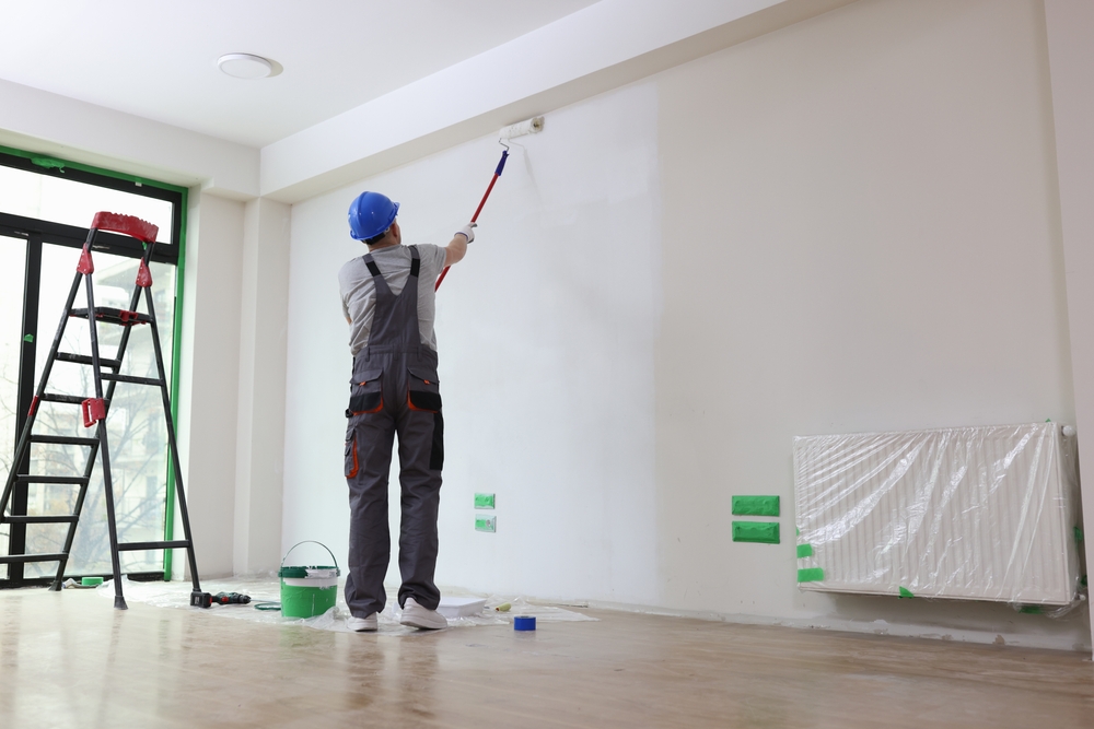 light and bright colors on walls