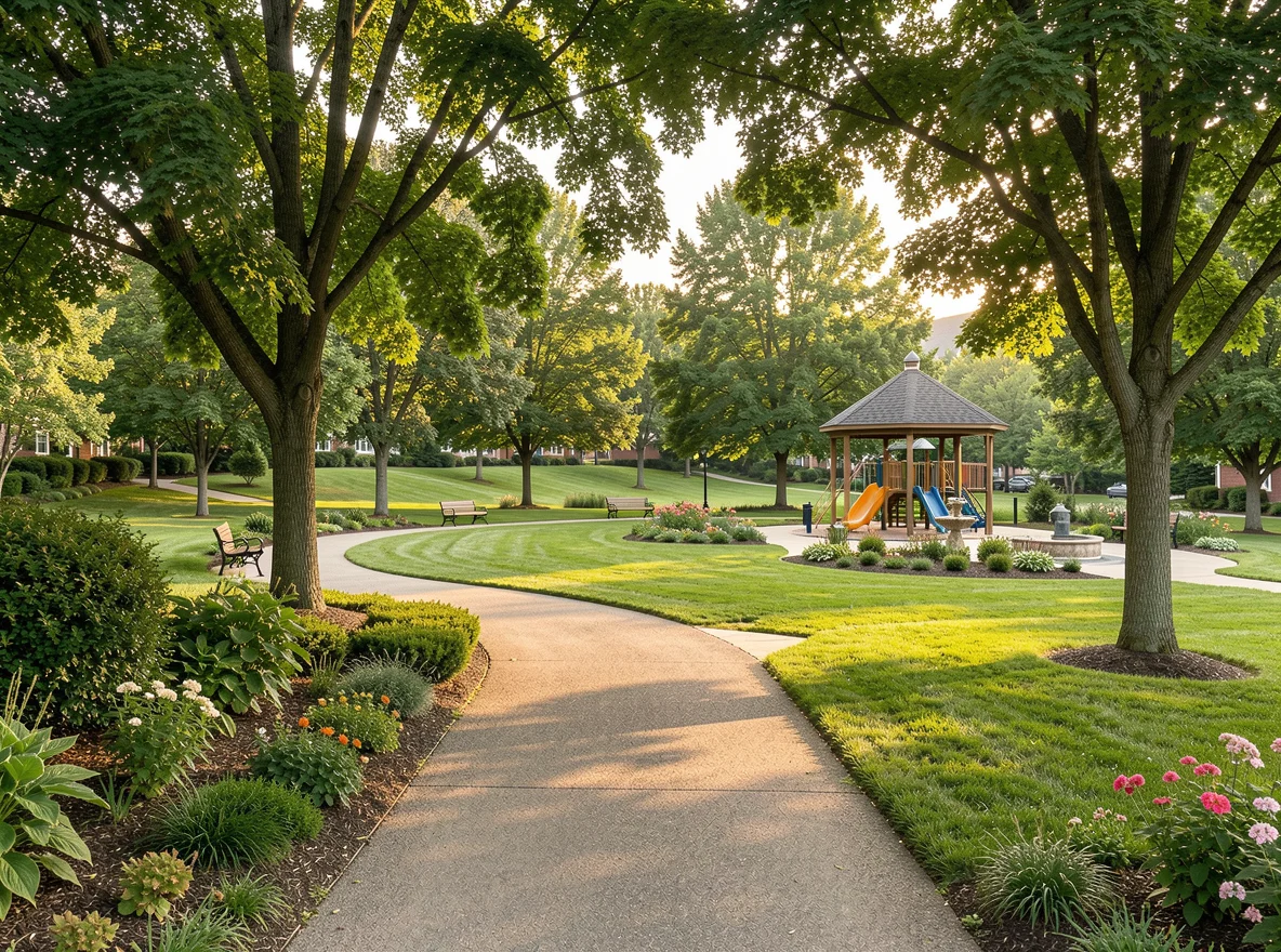 Neighborhood park in Morgantown