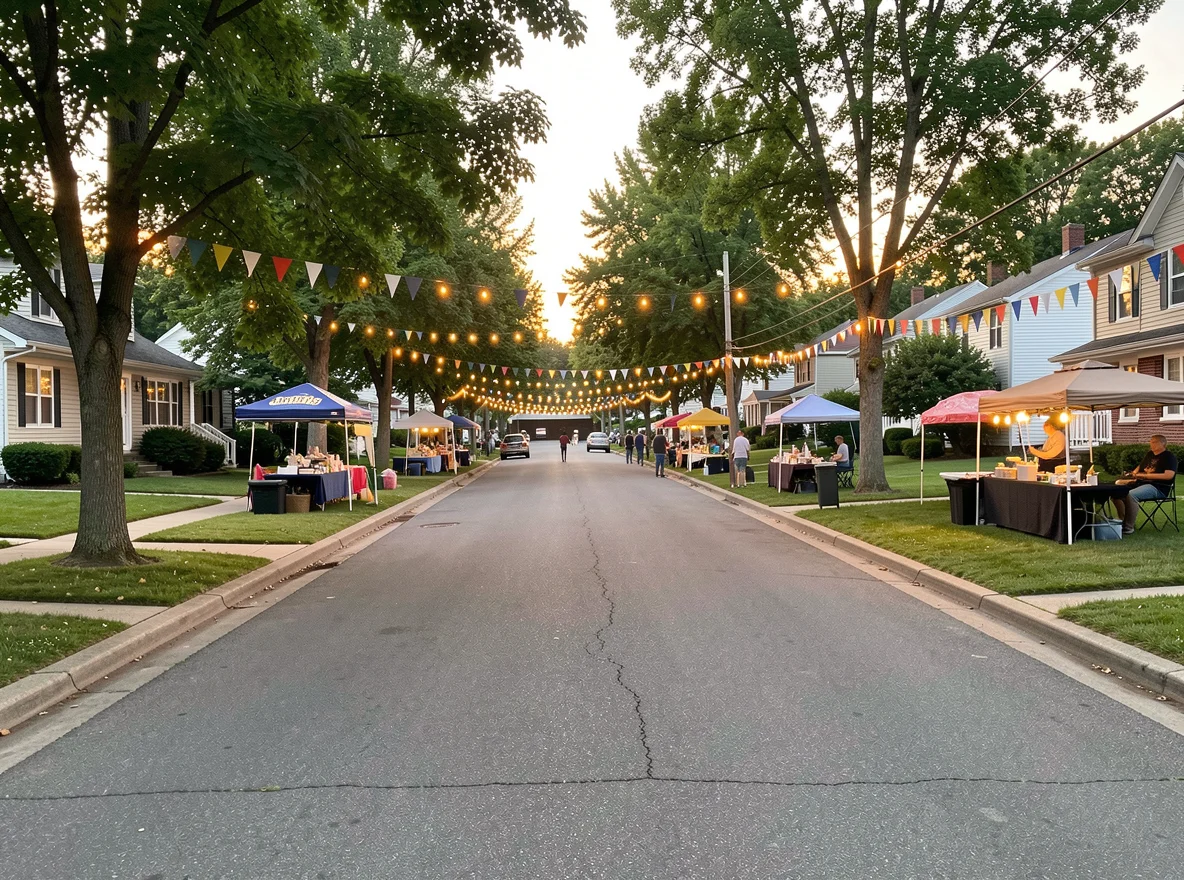 Community scene in Morgantown