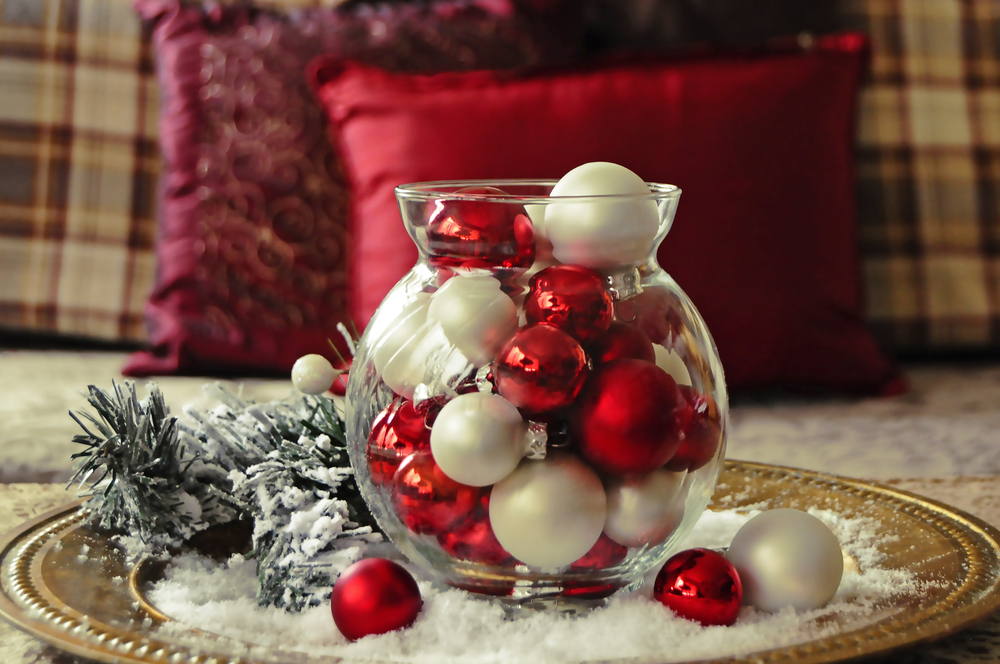 Christmas table centerpieces