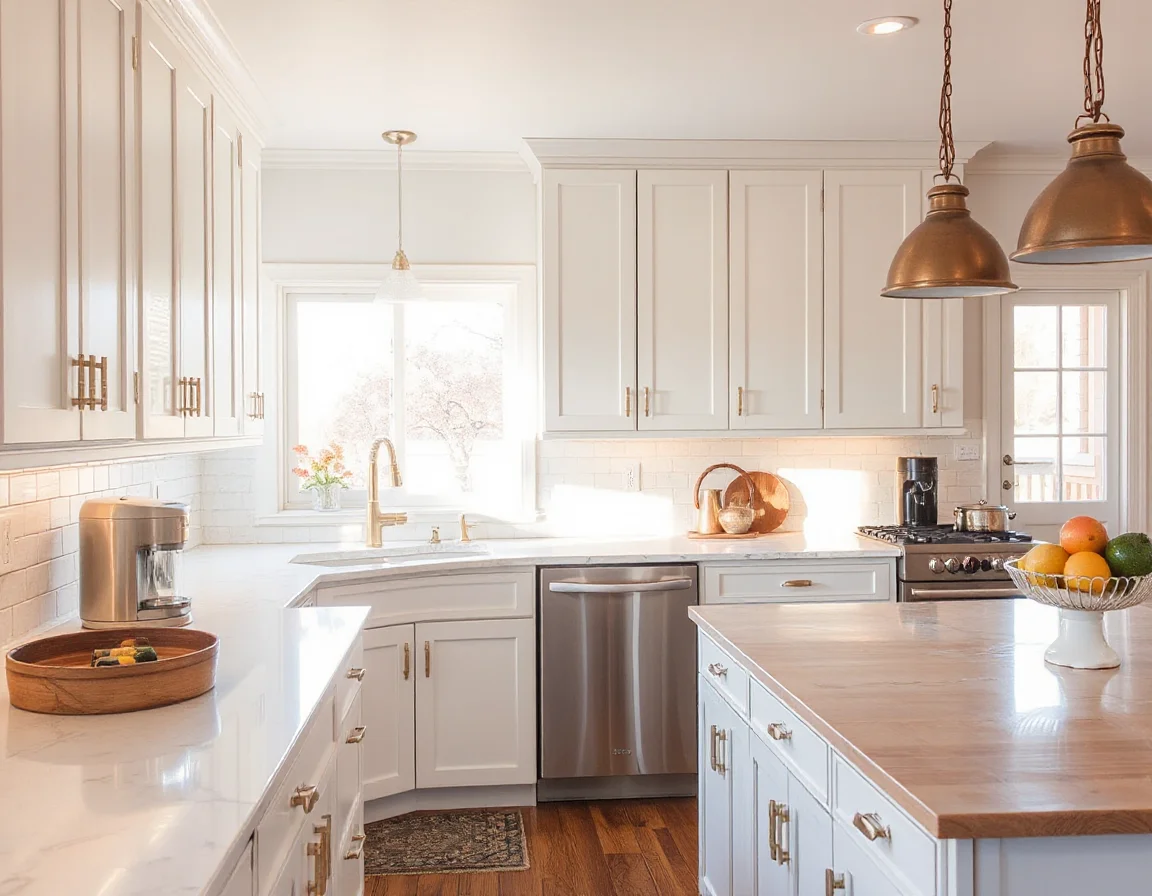 Bright, well-prepared kitchen in a White County home