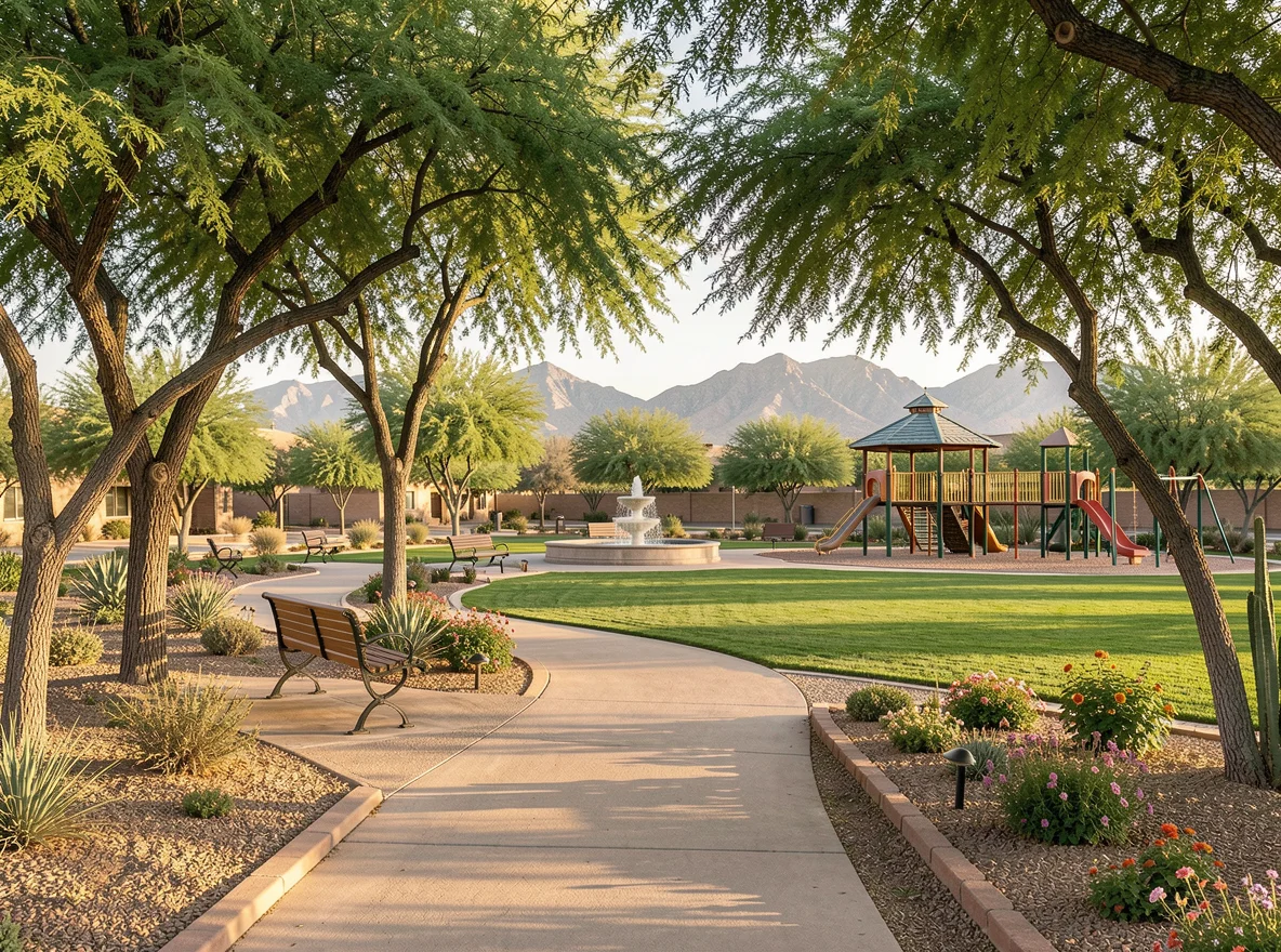 Neighborhood park in El Paso