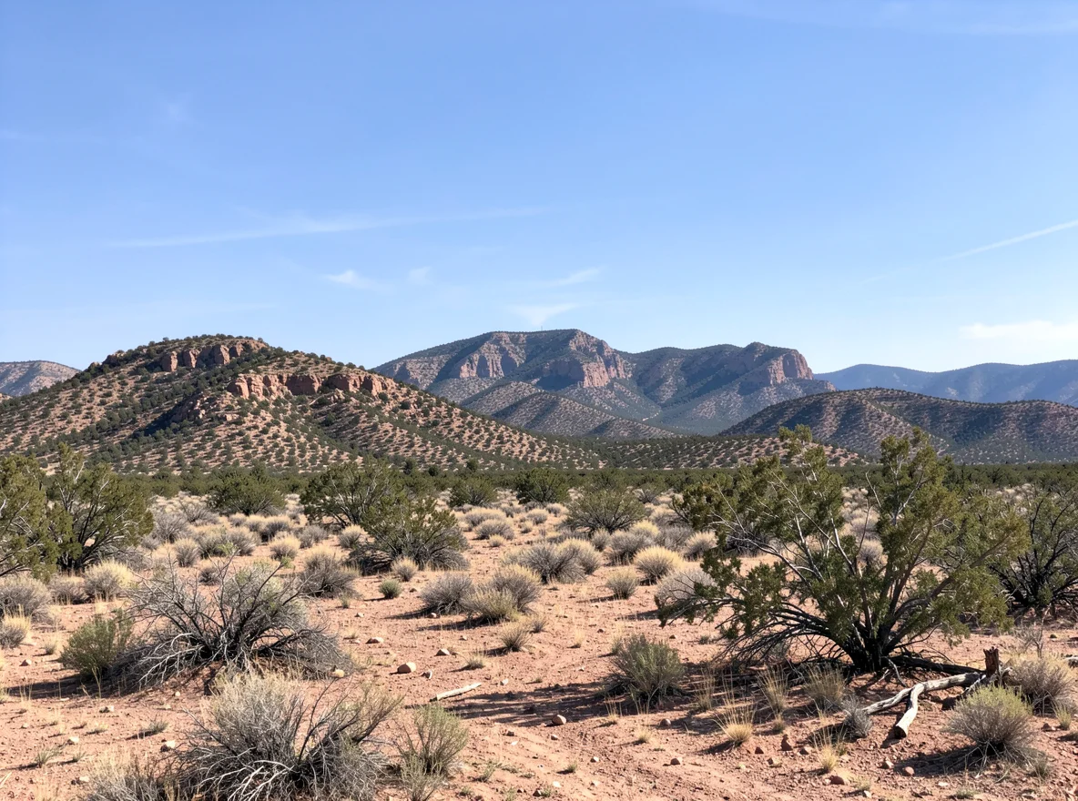 Desert landscape near Canutillo