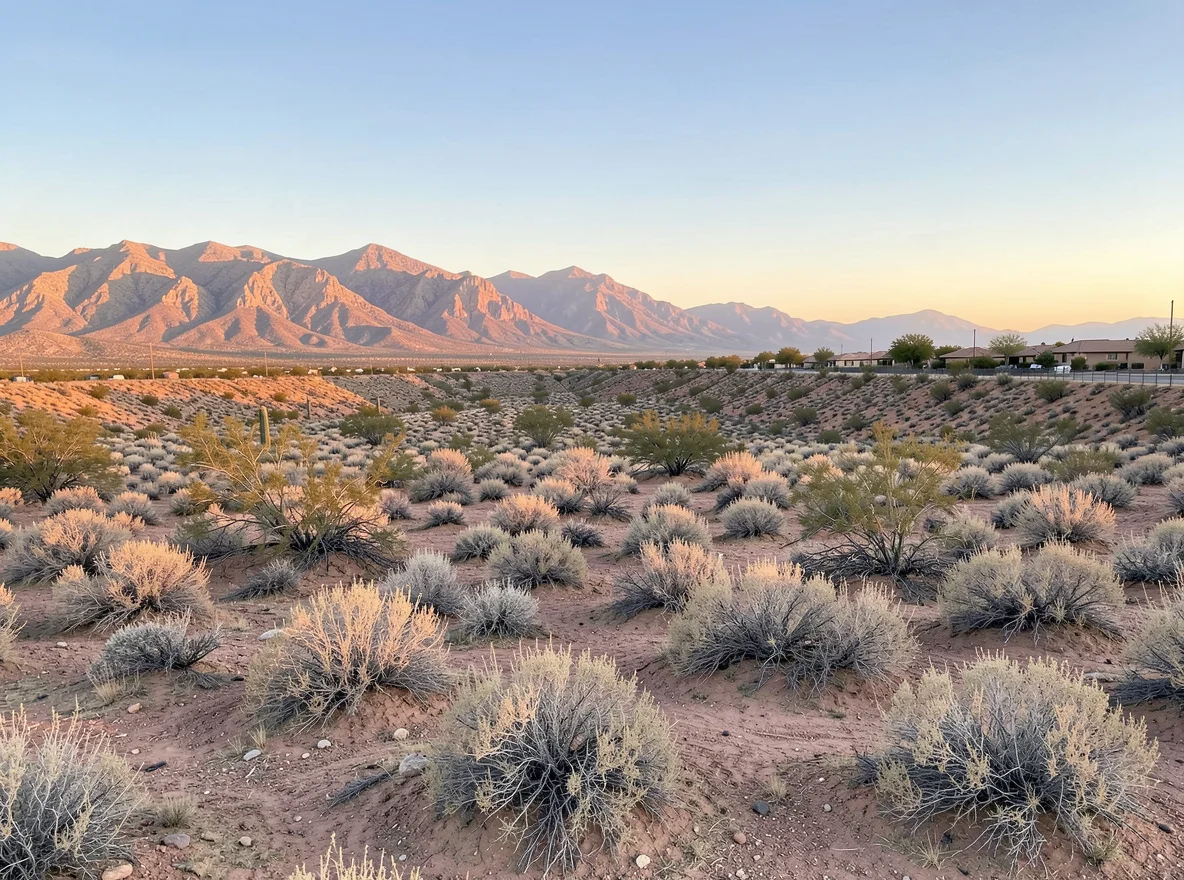 Desert landscape near Canutillo