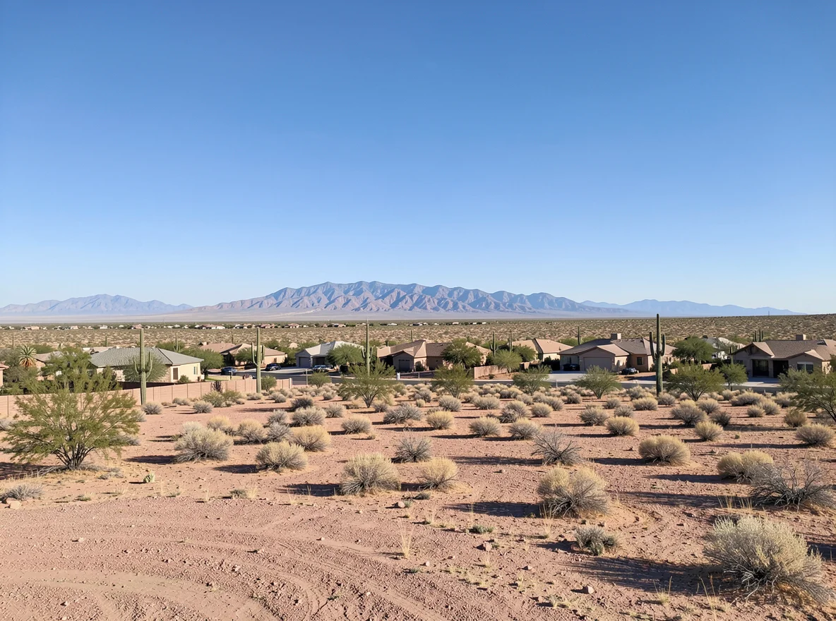 Desert vista near Horizon City