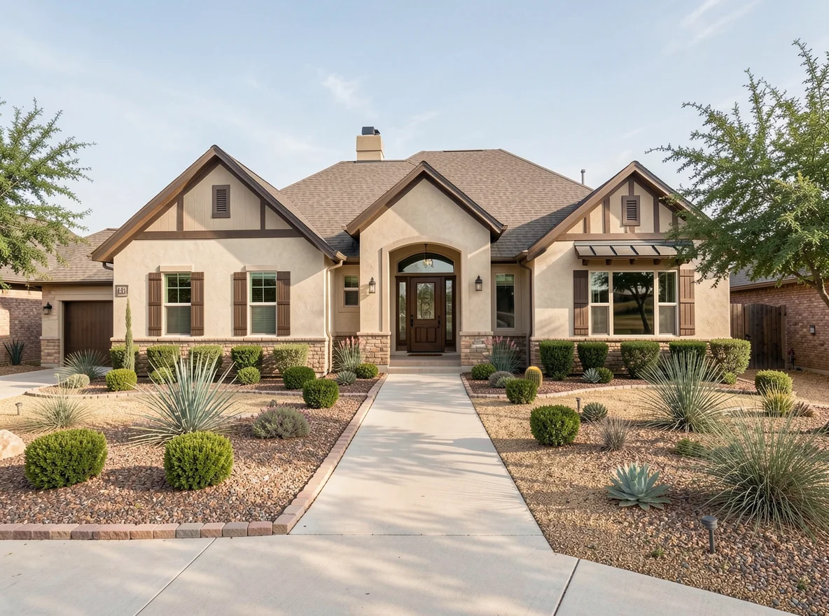 Home exteriors in Socorro