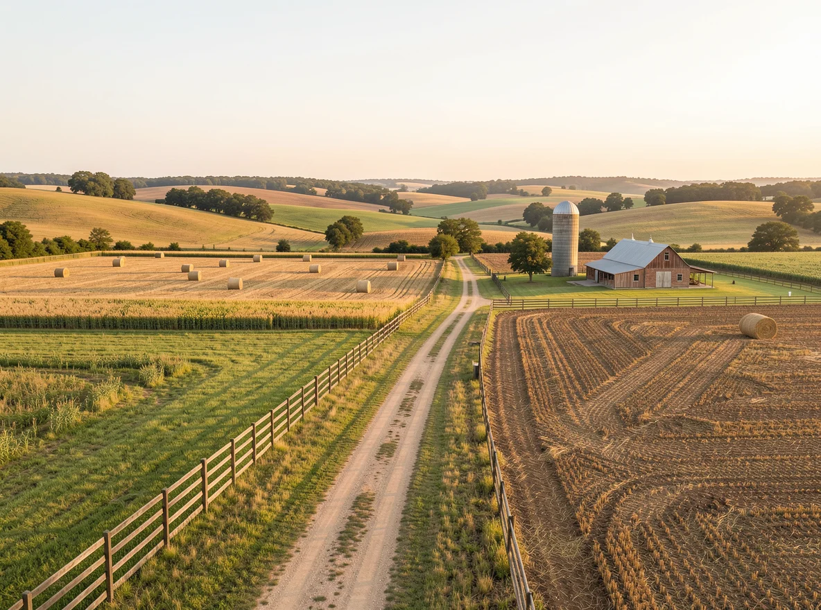 Central Texas countryside near Caldwell and Giddings