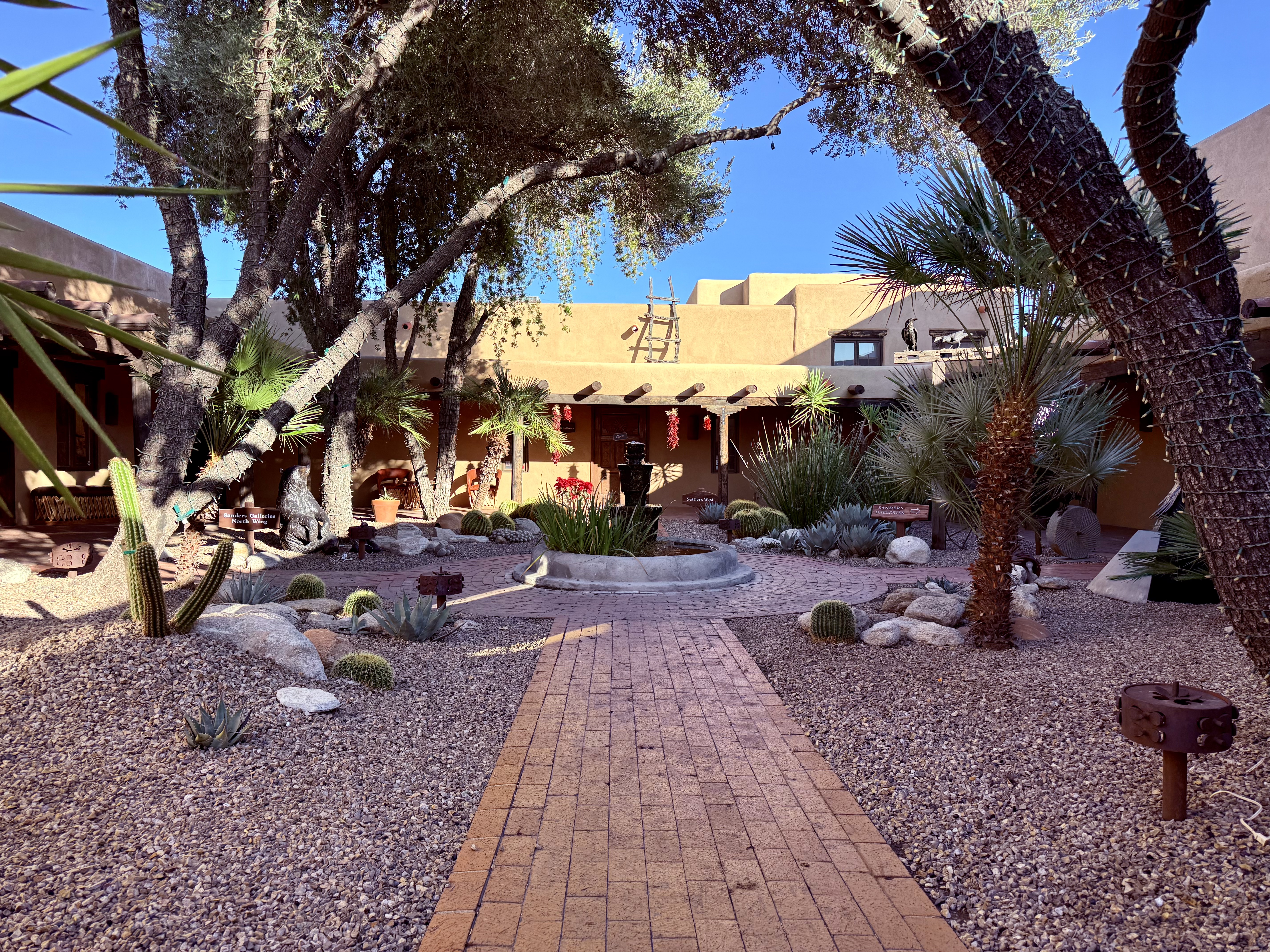 Entrance to Sanders Art Galleries
