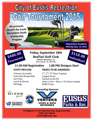 Golf Tournament- Deadline Tomorrow! – Ashley Stowell